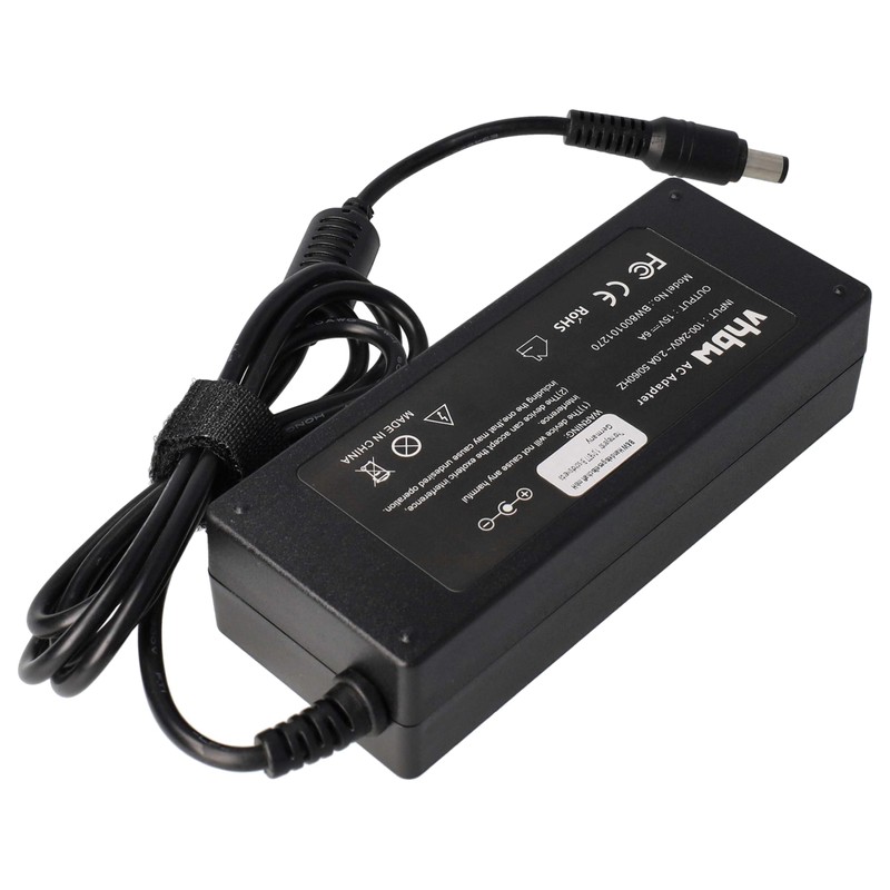 vhbw 90W Power Supply Compatible with Toshiba Satellite Pro 4280