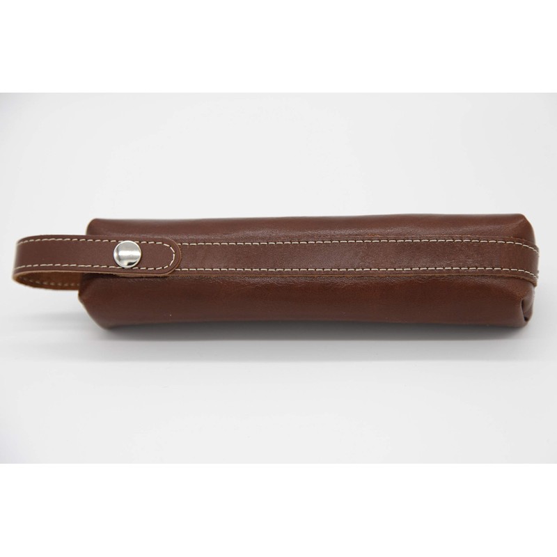 Luddite LDK-BPN-09 Leather Baton Pen Case, Brown