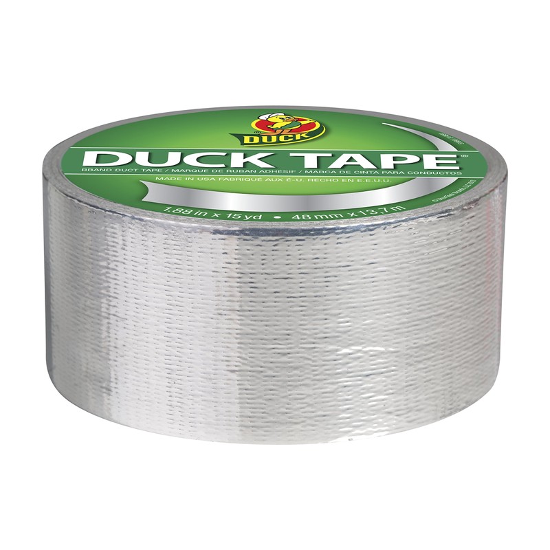 Duck Brand Metallic Duct Tape 283713, Single Roll, 1.88 Inches