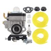 MOTOALL 531008681 Carburetor for Husqvarna 224L 324HDA 55X 324LDX 324L