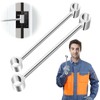CAPHONT 2 Pack Hinges Gap Adjusting Wrench, Door Hinge Repair