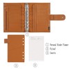 Moterm Personal Luxe Rings Planner - Genuine Leather Binder Organiser