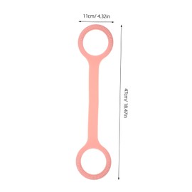 Gatuida Figure Fitness Resistance Band Elastic Bands for Shoulder Workout Back Training Versatile Exercise Equipment for Yoga Pink