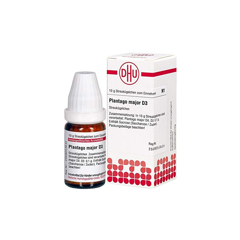 DHU Plantago Major D 3 Globules 10 g Globules
