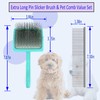 Extra Long Pin(31mm) Dog Grooming Brush Haired Dogs & Pet