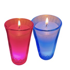 Vela Veled, Veladora Real Con Luz Led Que Cambia De Color