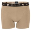 STARK SOUL Men's Boxer Shorts Pack of 3 Retro Soft