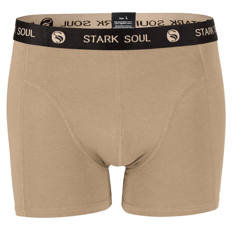 STARK SOUL Men's Boxer Shorts Pack of 3 Retro Soft
