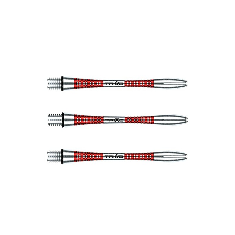 WINMAU Triad Aluminium Red Medium Dart Shafts (Shafts) - 1