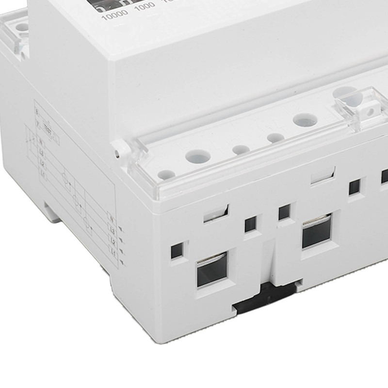 Electric Meter Din Rail 3 Phase 4 Wire KWh Energy