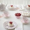 Royal Albert Rose Confetti Teacup & Saucer Set, 6.5 ounce,