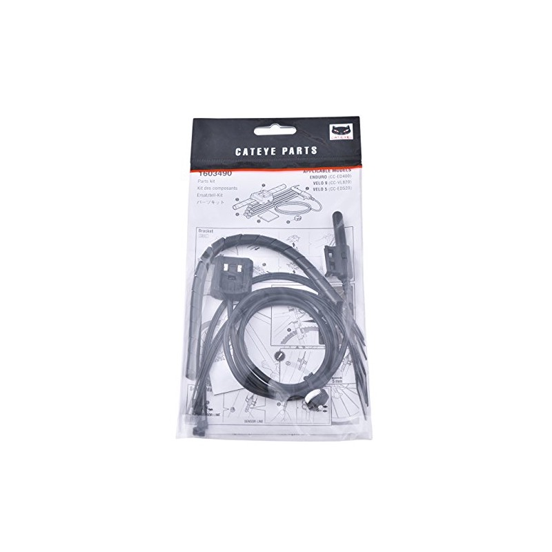キャットアイ(CAT EYE) パーツキット サイクルコンピュータ VERO9 CC-VL820専用 160-3490 サイコン 自転車 ブラック