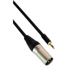 Cable Digiflex NKXM-6 6' XLRM to 1/8 Mini TRS