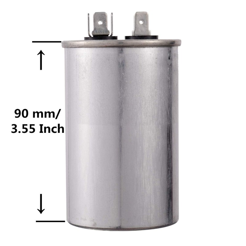 BOJACK 35uf 370 450V AC CBB65 Round Motor and Fan