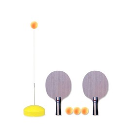 FitPong Solo Home Table Tennis Training Set for Aerobic Exercise Equipment 3ea