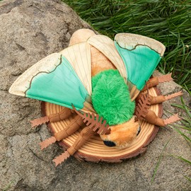 BABY FRANKIEZHOU Parasa Consocia Plush Toy,Green Moth Stuffed Animal, Green Moth Plush ，Moth Plushies ，Unique Gift for Kids，Friends，Home Decor