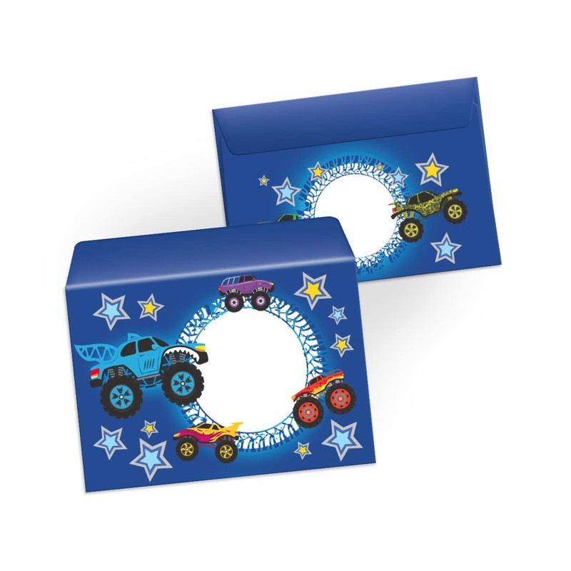 Letter Paper Set Letter Pad with Envelope for Kids Monster