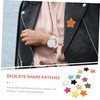 Operitacx Compact Iron Patches 13 Pack of Decorative Star Patches