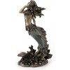 Beautiful Mermaid Rising from Sea Statue Sculpture Nautical Figurine Decor