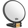 Sifolo 30x Magnifying Mirror, Travel Hand Mirrors with Handle -