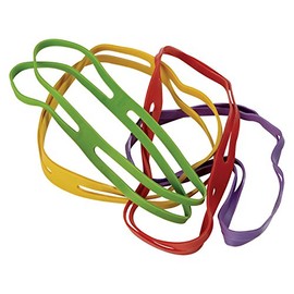 Alco-Albert 2765/1 Cross Bands, 80 x 11 mm, 100 g, Assorted Colours