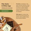 Palo Santo & White Sage Smokeless Incense Bricks & Tree