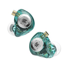 KZ EDX PRO Gaming Earbuds IEM Earphones with 1DD Wired in Ear Monitor, Bass Sound with New 10mm Dynamic Driver Detachable Cables - Color: White, Type: No mic