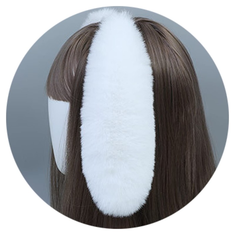 Faylay Bunny Ear Women Rabbit Animal Ears Furry Headband Party
