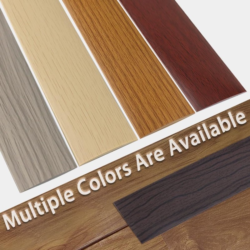 Floor Transition Strip 2" Self Adhesive Flat Vinyl Flooring Transitions