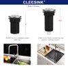 CLEESINK Garbage Disposal Air Switch Kit Sink Top Switch, Stainless