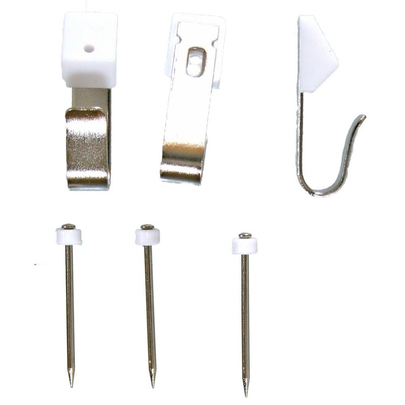 WAKI Hook for New Construction Materials (3 Pieces) Pin BW