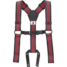 Tajima YPLL-LRE Suspenders Limited Safety Belt, L Line, Red, Fall Prevention, Electrical Work, Safety Work in High Places
