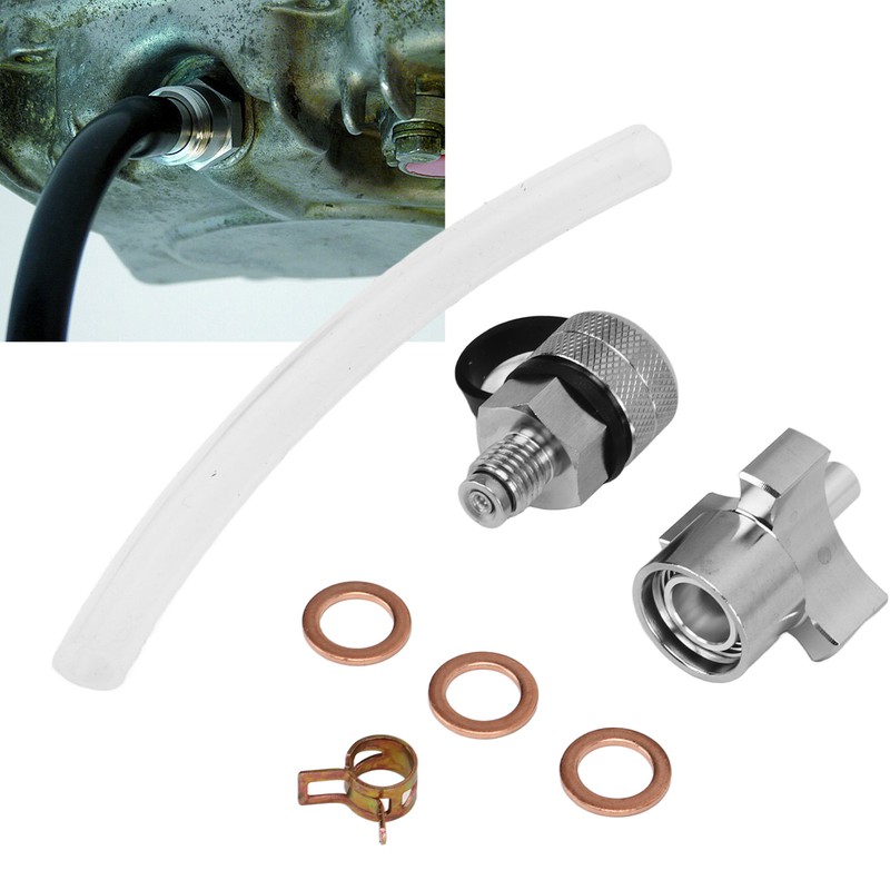 Oil Drain Valve Leak Proof Rust Proof Compact Structure Stainless