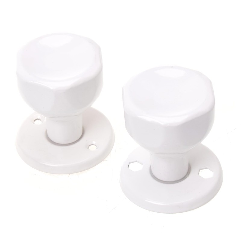 Aqbau® Door Knob, Rotatable on Round Rosette Knob Knob Door