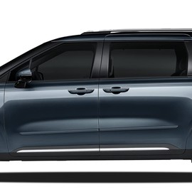 Dawn Enterprises, Inc. FE-CARNIVAL22 Finished End Body Side Molding Compatible with Kia Carnival - Panthera Metal (P2M)