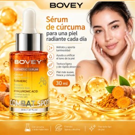 Bovey Turmeric Facial Essence 30ml + Sodium Hyaluronate
