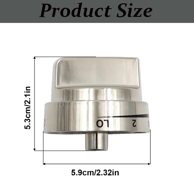 Ofen-Herdknopf, Range Burner Control Knob, Switch Control Stove Adapter Knob,