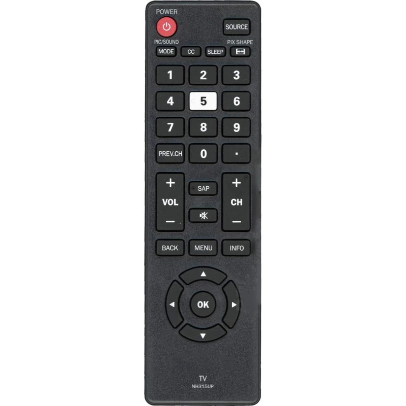 BESIA NH315UP Remote Control for Sanyo Smart TV FW50D36F FW55D25F