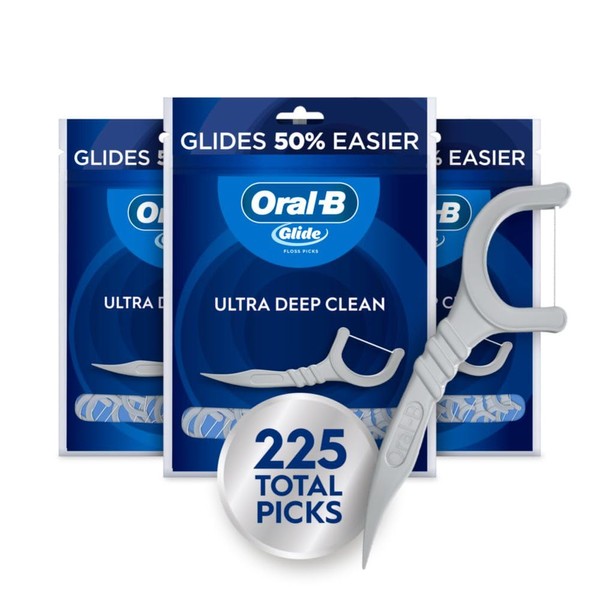 Oral-B Oral-B Glide Ultra Deep Clean Floss Picks, Removes Food