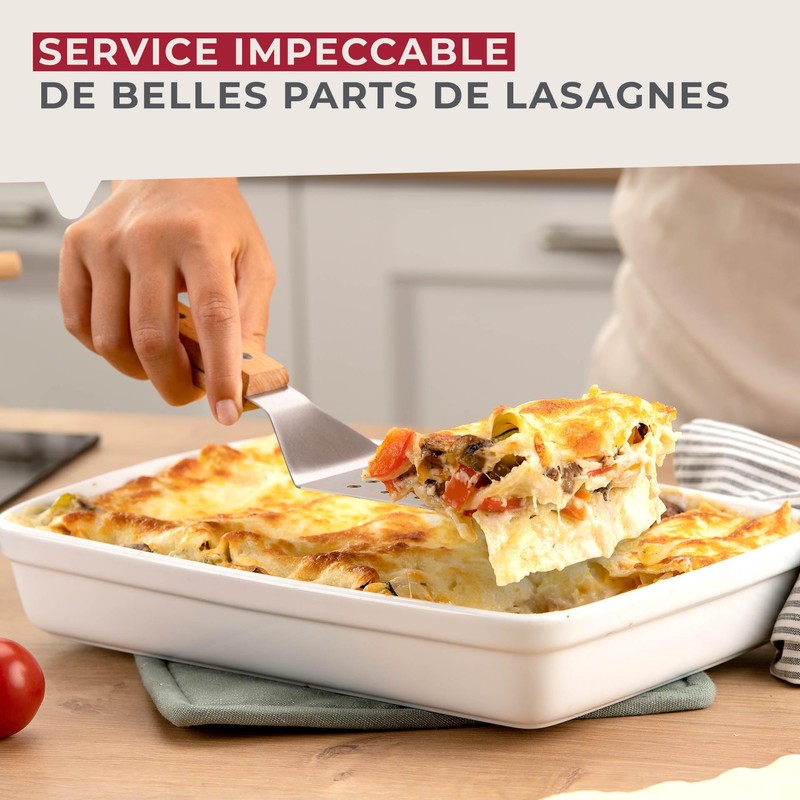 Fackelmann Lasagna Server for Pasta, Lasagna and Quiche - Spatula