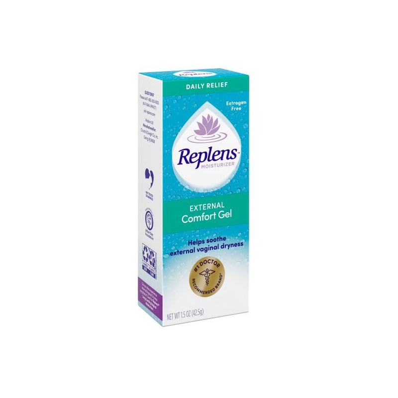 Replens External Comfort Soothing Gel 1.5 Ounce (Pack of 2)