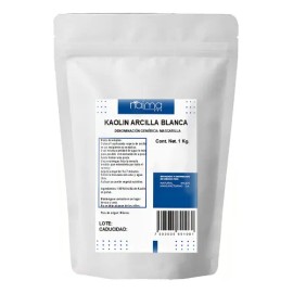 Arcilla Blanca Caolin Kaolin Mascarillas 1 Kg Tipo de piel Mixta