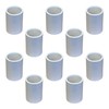 PVC Coupling Schedule 40 Slip-Socket (10, 1in)