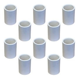 PVC Coupling Schedule 40 Slip-Socket (10, 1in)