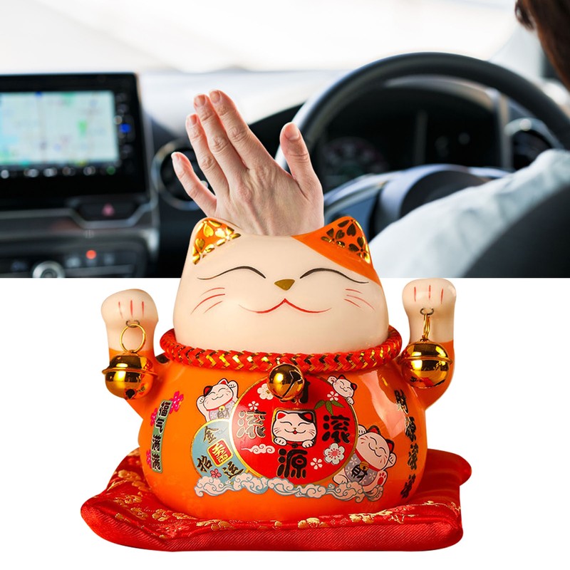Lucky Cat Coin Bank 4.5in Exquisite Cute Bring Luck Good