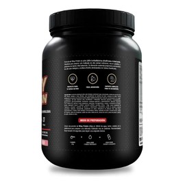Whey Protein 1,000 Gr Alfa-lactoalbúmina Fnt Sabor Fresas Con Crema
