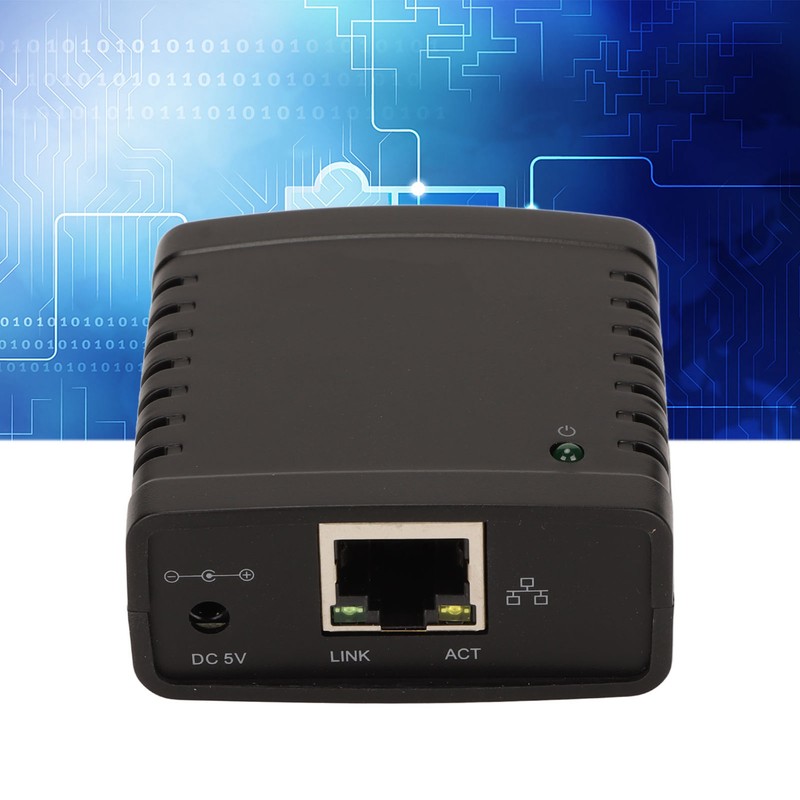 USB Print Server TCP IP LPR Print Server 10Mbps 100Mbps