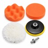 Car Polishing Pad Kit for Auto Detailing – 5-Piece Foam
