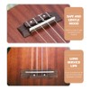 Totority 5 Sets Ukulele Keys Ukulele Saddle Bridge Ukulele Accessories