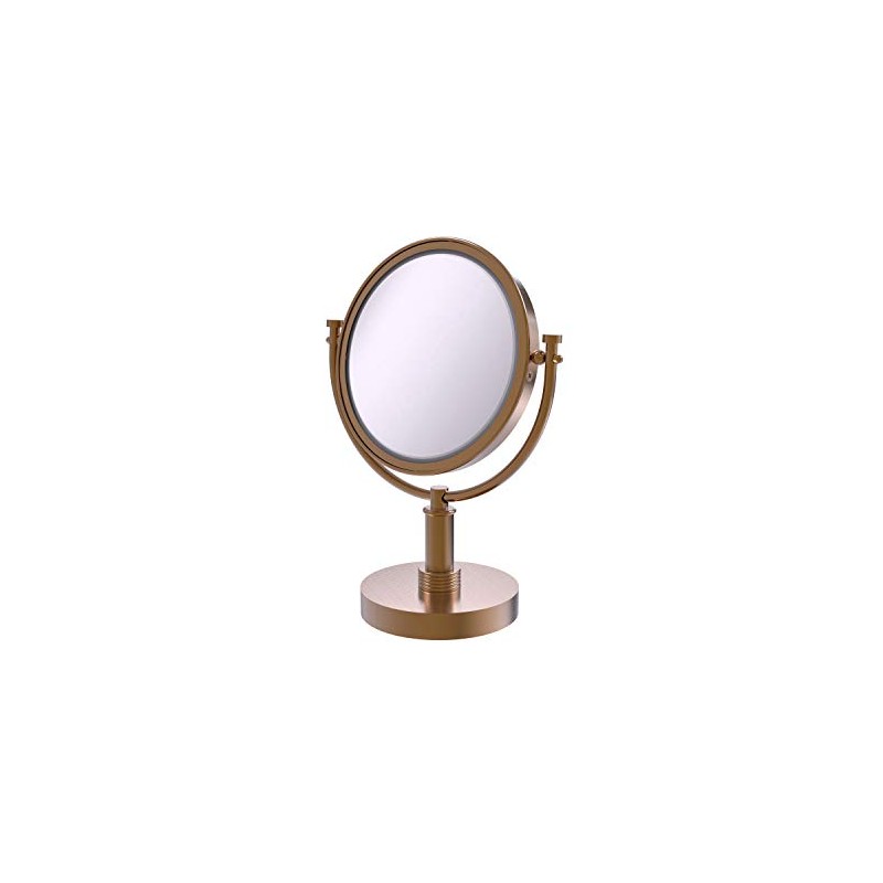 Allied Brass DM-4G/4X 8 Inch Vanity Top 4X Magnification Make-Up